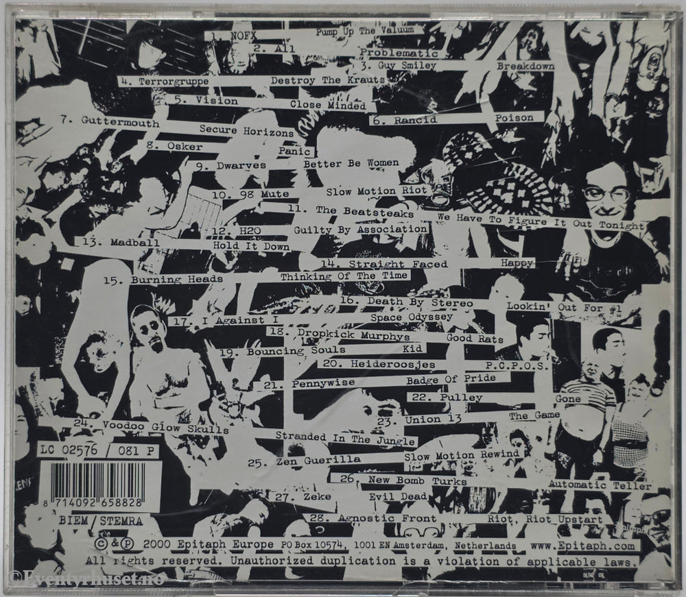 Diverse Artister (Punk-O-Rama). 2001. Punk-O-Rama 6. CD.