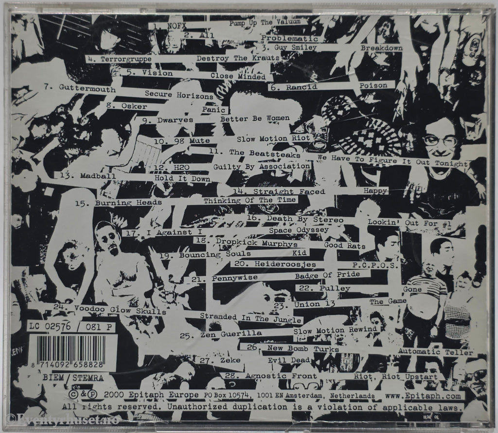 Diverse Artister (Punk-O-Rama). 2001. Punk-O-Rama 6. CD.