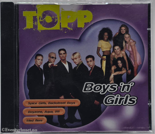 Diverse Artister (Topp). 1998. Topp: Boys n' Girls. CD.