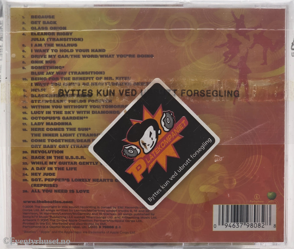 Diverse Artister. Ukjent. Platekompaniet - Beatles as you've never heard them before... CD.