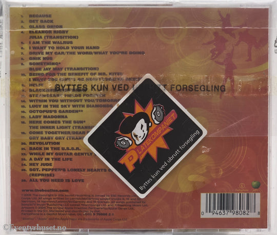 Diverse Artister. Ukjent. Platekompaniet - Beatles as you've never heard them before... CD.