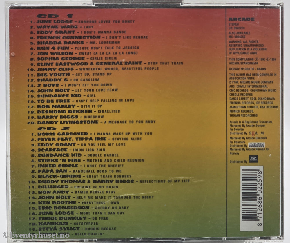 Diverse Artister. Ukjent. Reggae Reggae. CD.