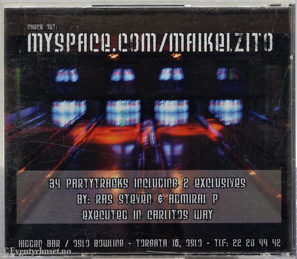 DJ Maikelzito. The Hidden Concept (1st Strike). Musikk-CD.