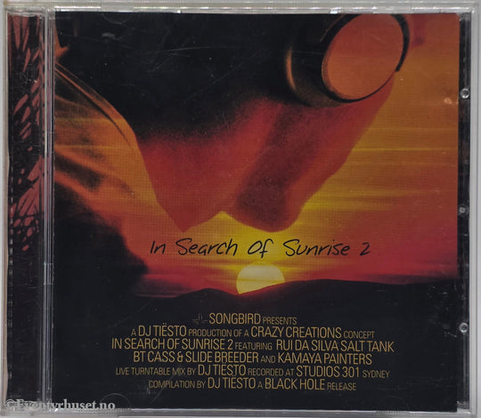 DJ Tiësto. 2000. In Search of Sunrise 2. CD.