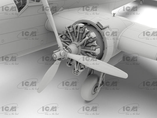 HP.52 Hampden B.Mk.I WWII British bomber (100% new molds)