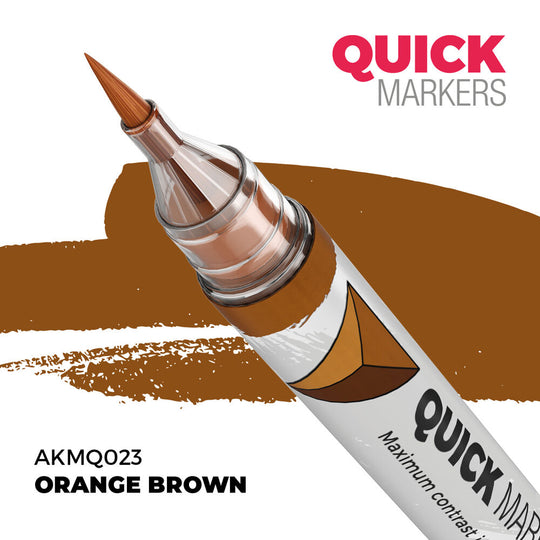 ORANGE BROWN - QUICK MARKER