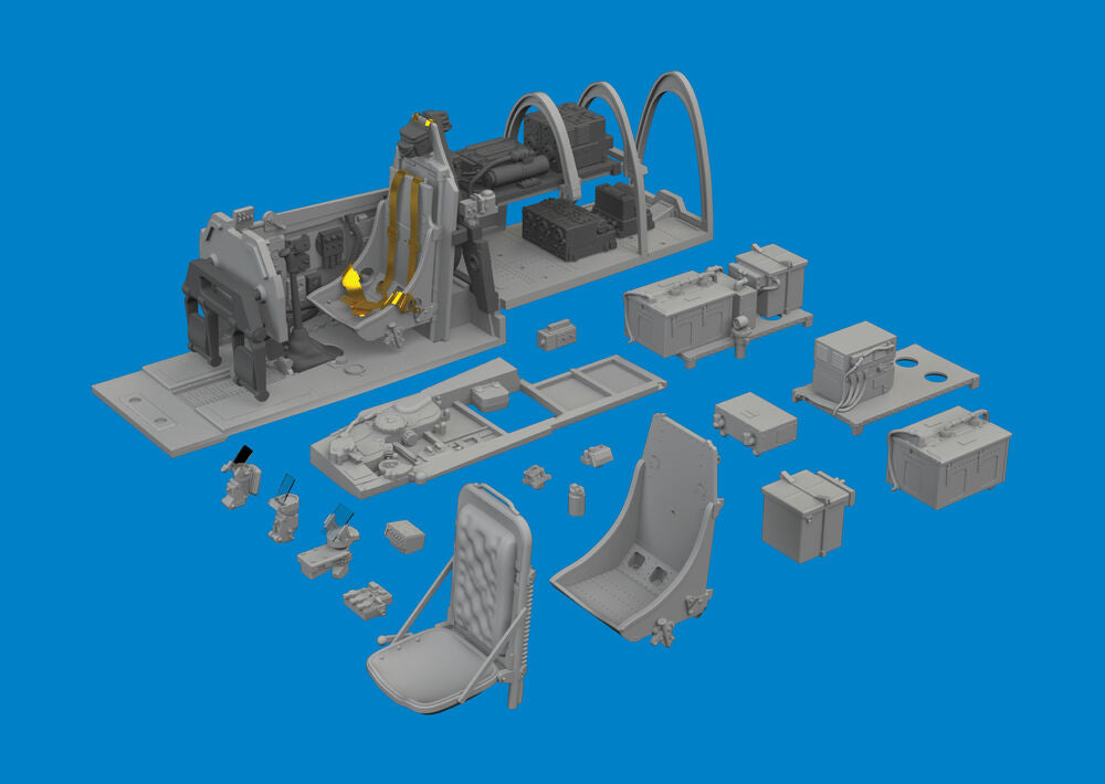 P-51B Malcolm Hood canopy cockpit PRINT
