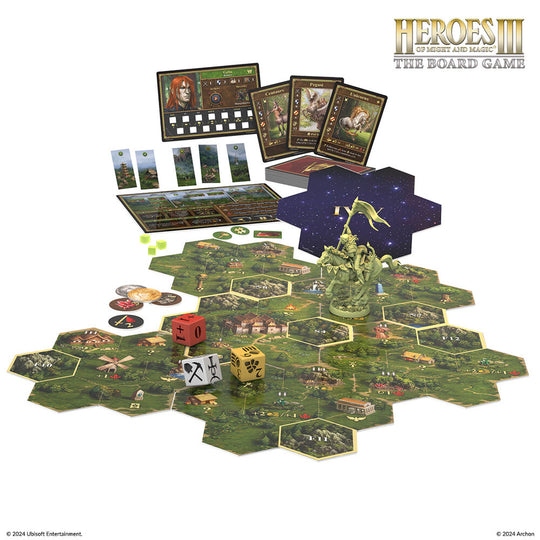 Heroes of Might and Magic III: The Board Game Rampart Expansion (PL)