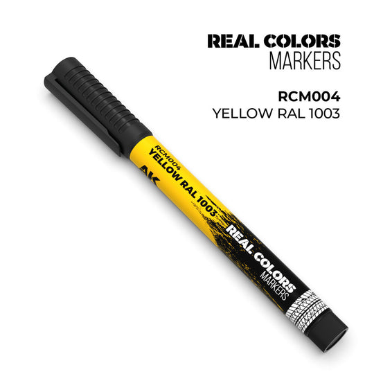 Real Colors Markers: YELLOW RAL1003