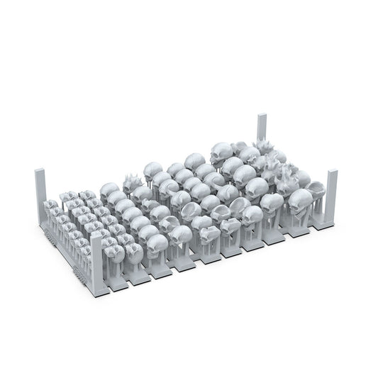 SKULLS - BASING BITS 72 pieces