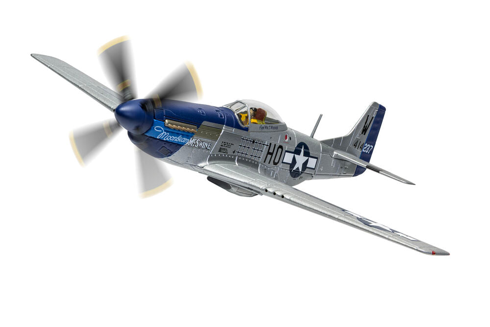 North American P-51D Mustang, ‘Moonbeam McSWINE’, William T. ‘Bill’ Whisner Jr, 1945