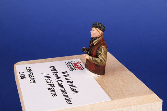 WWII British CW Tank Commander / Half Figure