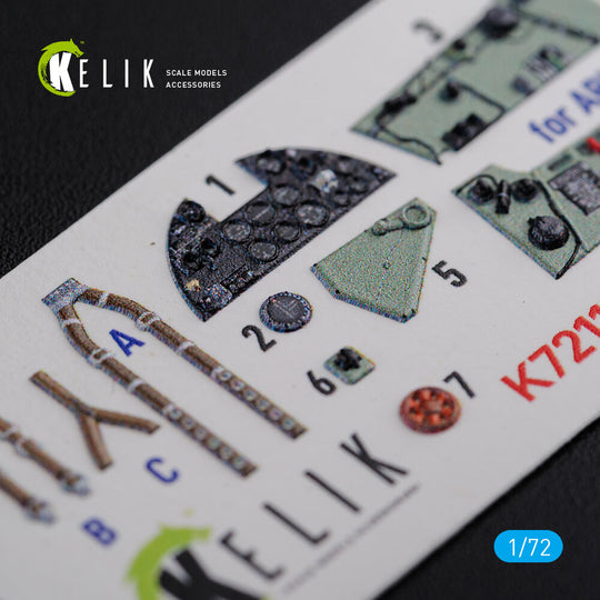 Sea Hurricane Mk I interior 3D decals for Arma Hobby kit