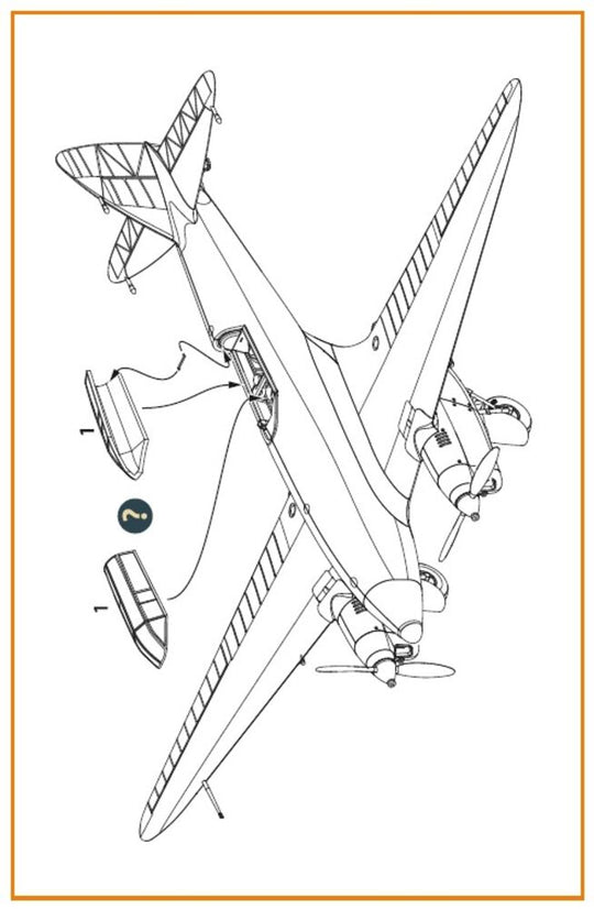 DH.88 Comet vacuum formed canopy for CP kits