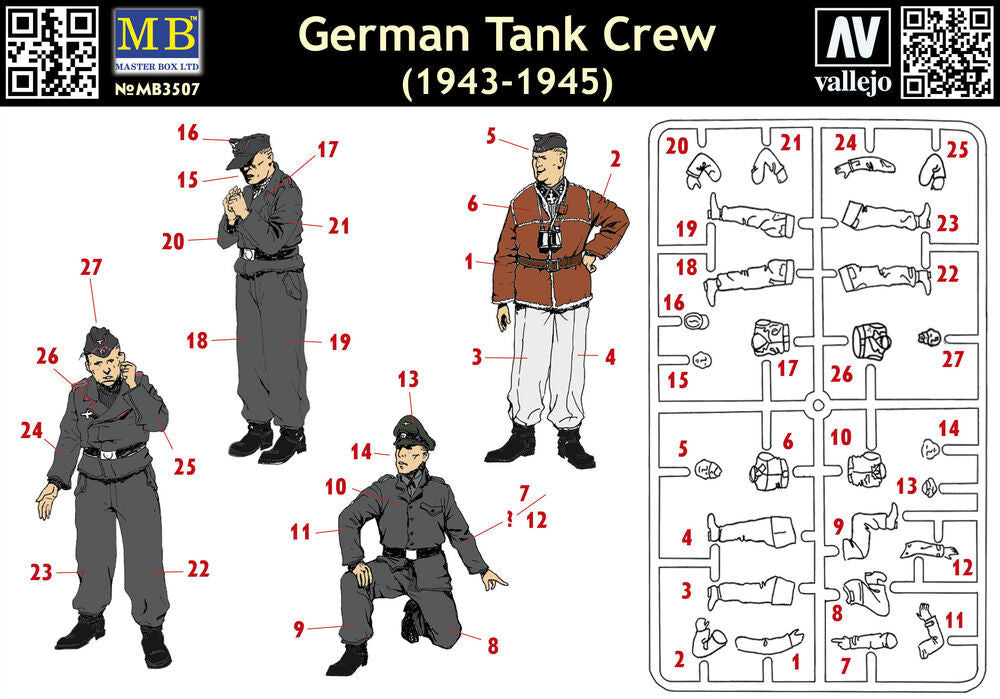 Deutsche Panzerbesatzung Set I