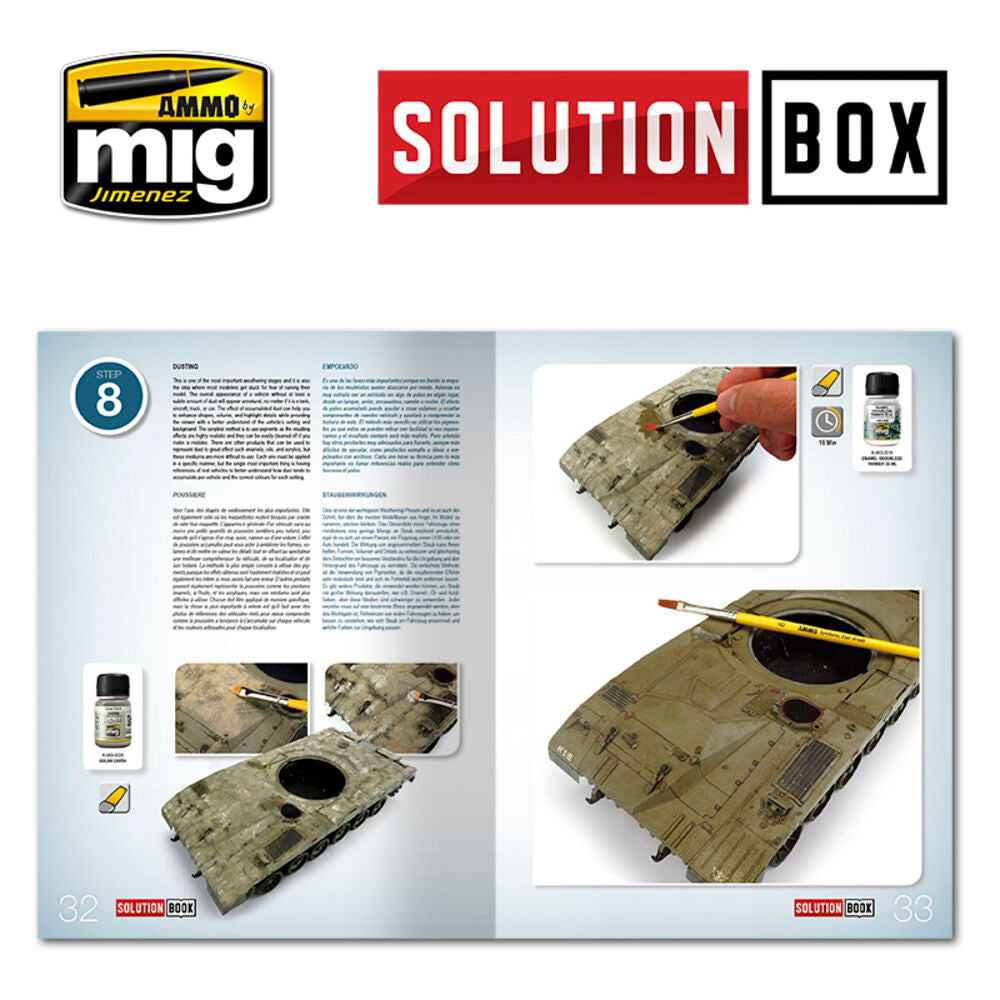SOLUTION BOOK 03 - How to Paint IDF Vehicles (English, Castellano, Français, Deutsch)