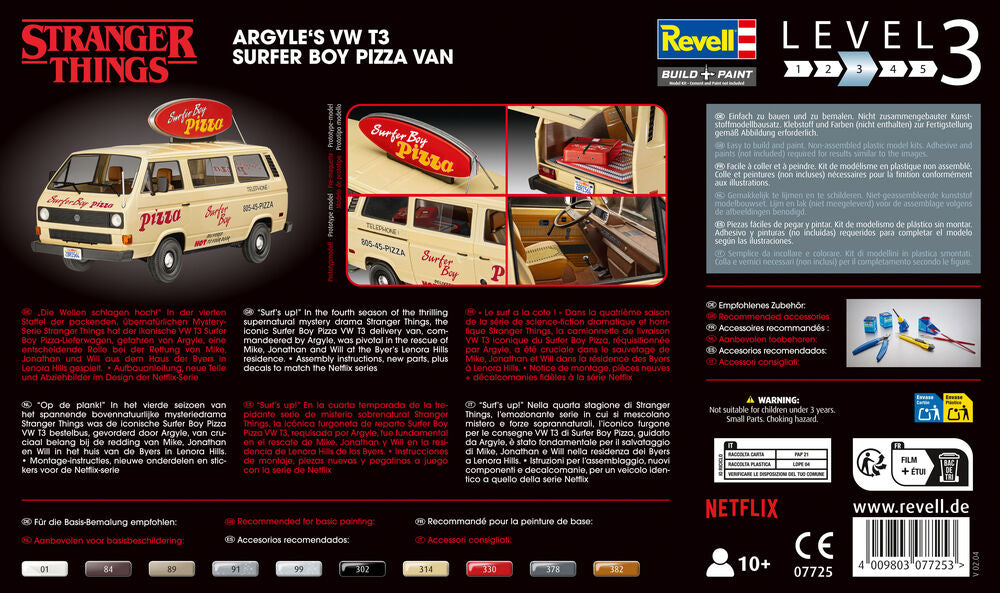 Stranger Things VW T3 Bus Surfer Boy