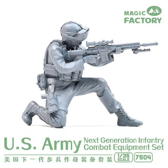 U.S.Army Next Generation Infantry Combat Equipment Resin Set