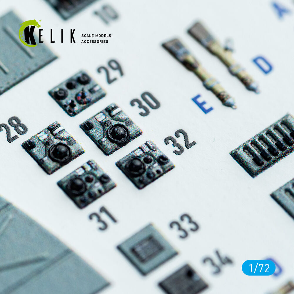 BV-222 - interior 3D decals for Revell kit