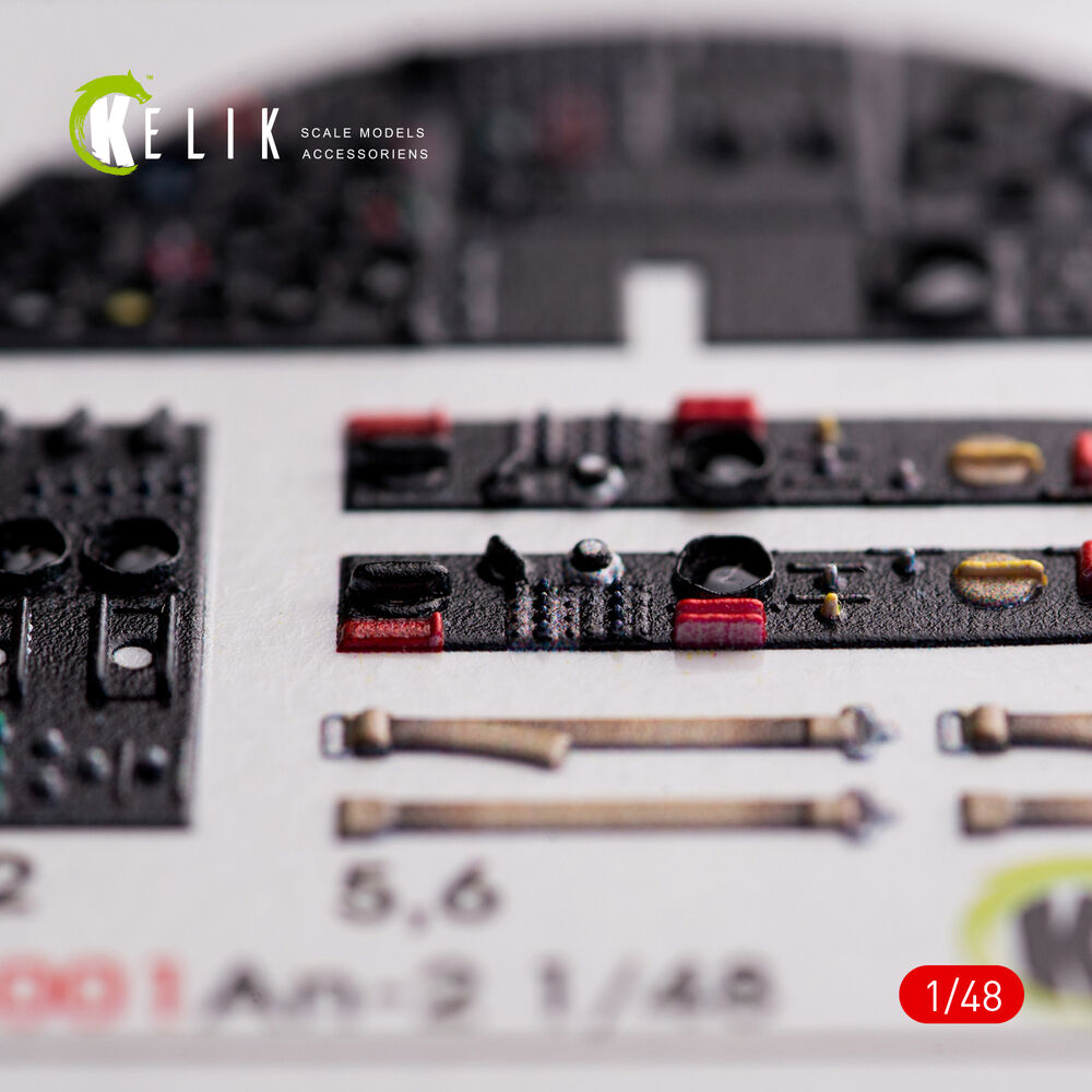 AN-2 Colt interior 3D decals for HobbyBoss kit