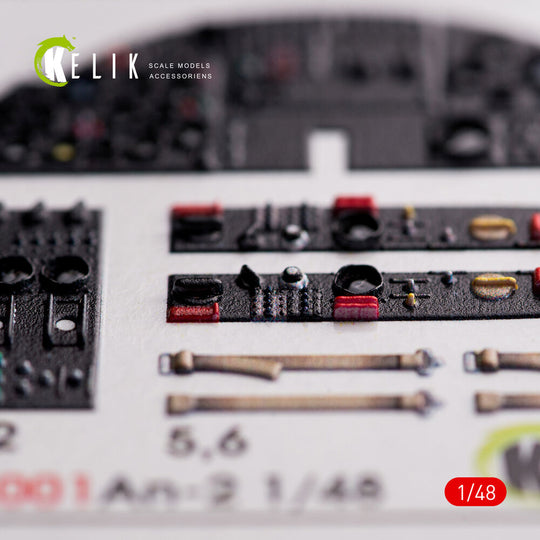 AN-2 Colt interior 3D decals for HobbyBoss kit