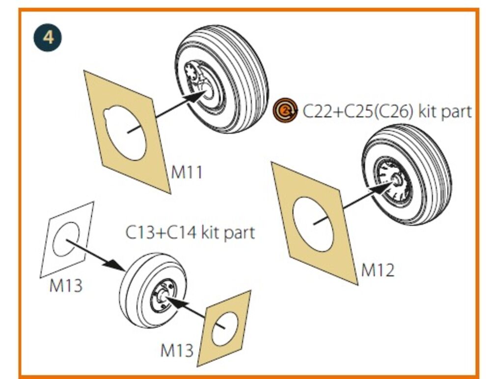 Culver PQ-14 (all versions) painting mask for CP kits