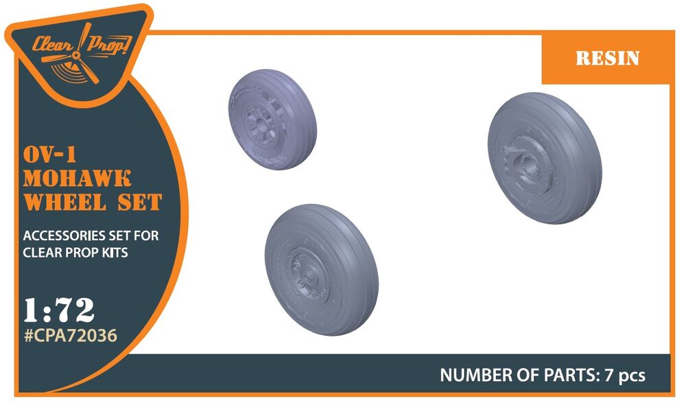 OV-1 A/B/C/D Mohawk wheels set for CP kit ??72016