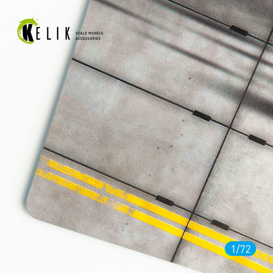 Concrete plates type 2 Base - Acrylic 3 mm (280 x 180 mm) (170 g)