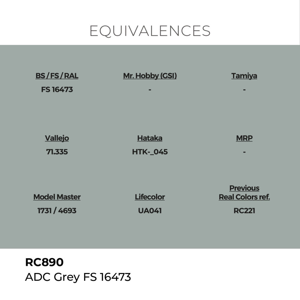 Real Colors: ADC Grey FS 16473 17 ml.
