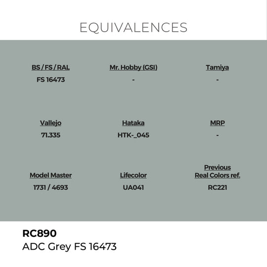 Real Colors: ADC Grey FS 16473 17 ml.