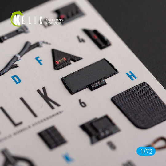 F-35B - interior 3D decals for Tamiya kit
