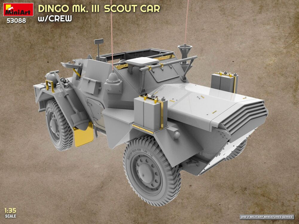Dingo Mk. III Scout Car w/ Crew