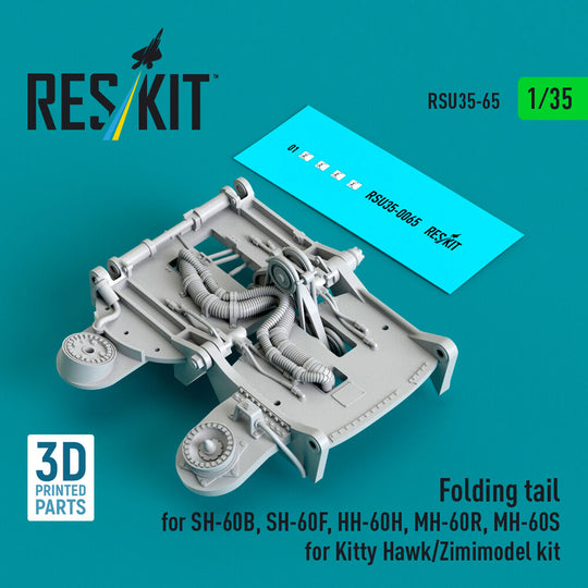 Folding tail for SH-60B, SH-60F, HH-60H, MH-60R, MH-60S (3D Printed) for Kitty Hawk / Zimi Model