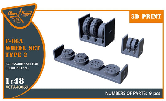 F-86A wheel set type 2 for CP kits