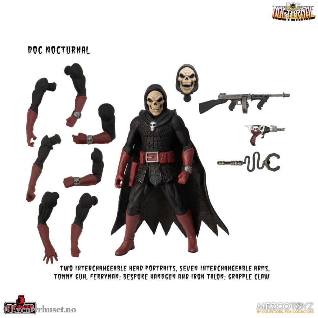 Doc Nocturnal 5 Points Action Figures Nocturnal Tower Playset 9 cm Toys