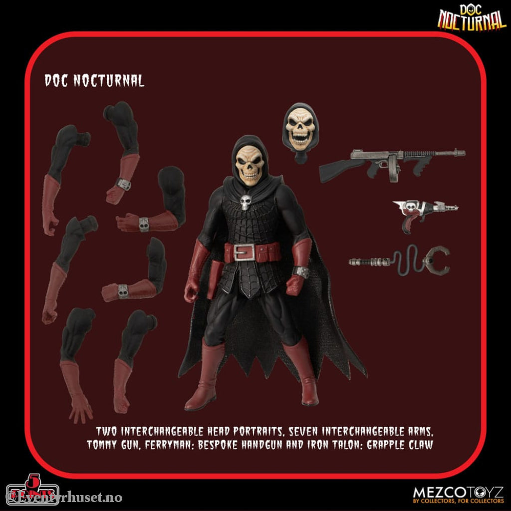 Doc Nocturnal 5 Points Action Figures Nocturnal Tower Playset 9 cm Toys