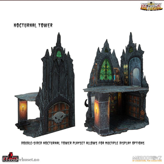 Doc Nocturnal 5 Points Action Figures Nocturnal Tower Playset 9 cm Toys