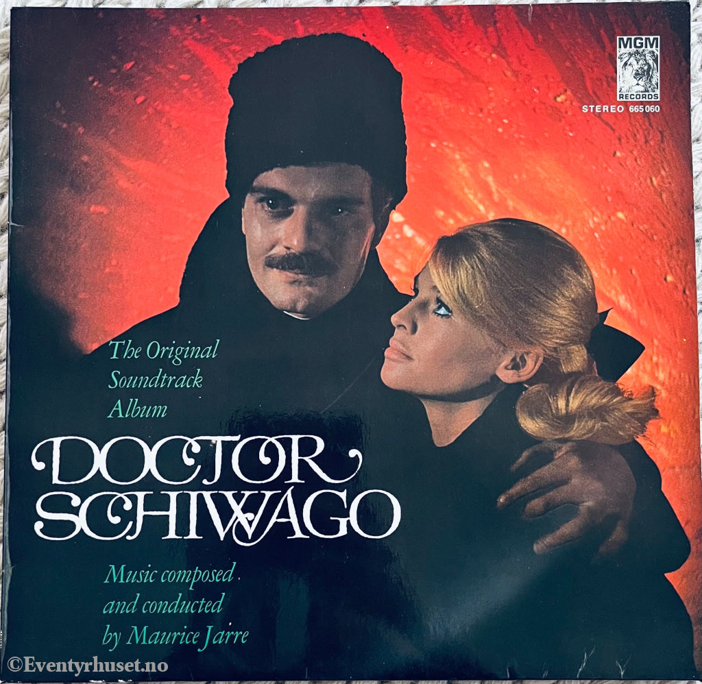 Doctor Schiwago. The Original Soundtrack Fra Filmen. Lp. Lp Plate