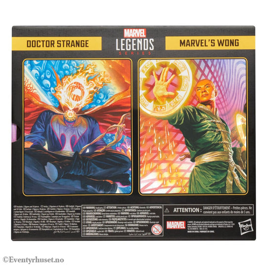 Doctor Strange Marvel Legends Action Figure 3-Pack Doctor Strange Wong & Bats 15 cm Toys