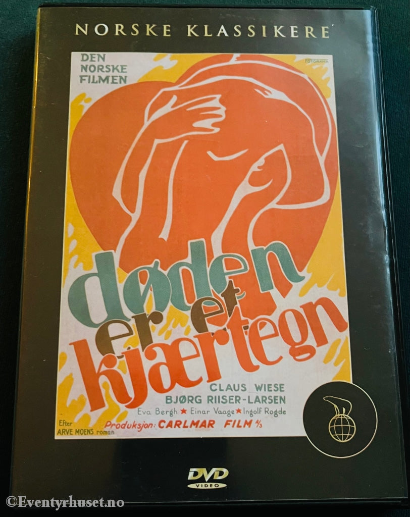 Døden Er Et Kjærtegn (Norske Klassikere). 1949. Dvd. Dvd