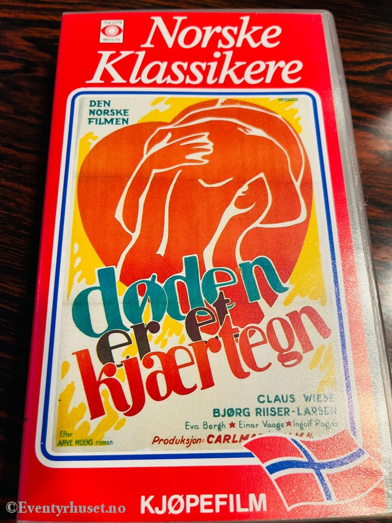 Døden Er Et Kjærtegn (Norske Klassikere). 1949. Vhs. Vhs