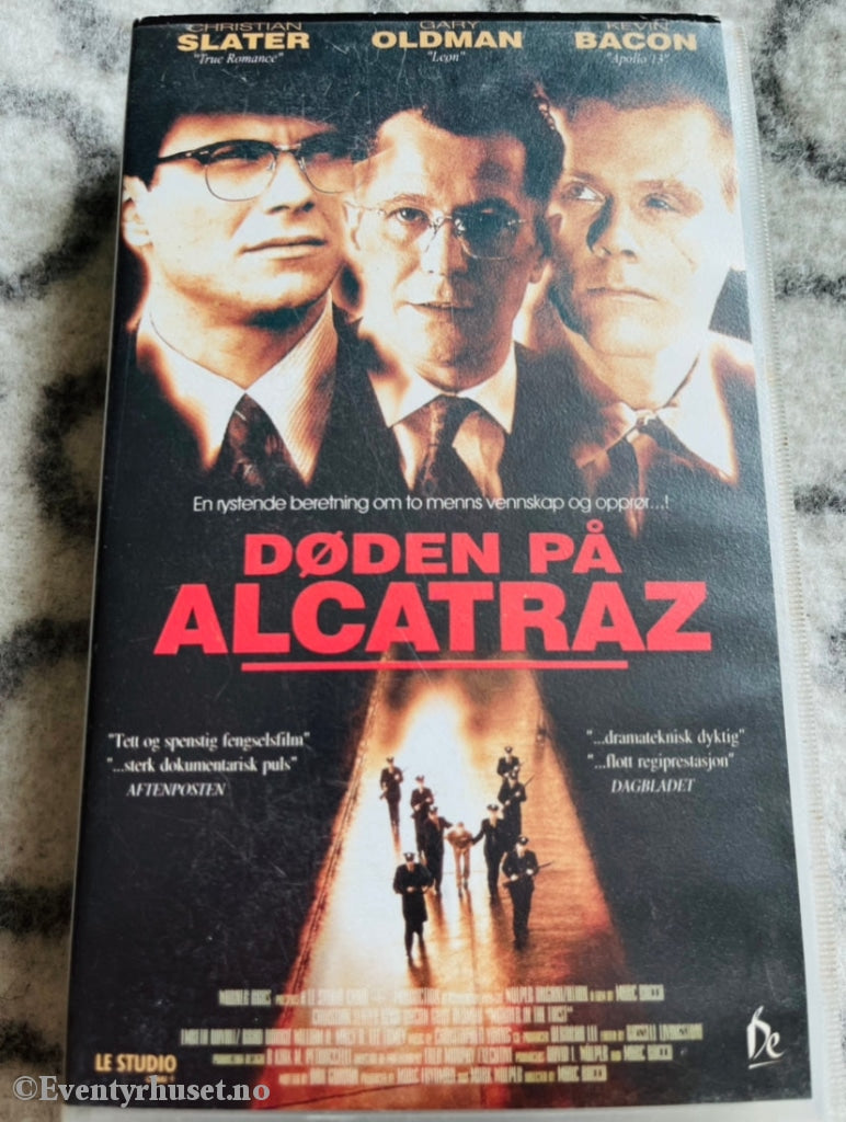 Døden På Alcatraz. 1994. Vhs. Vhs