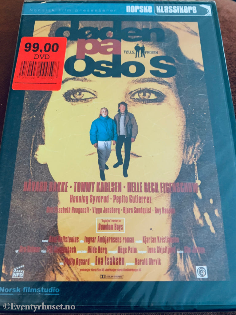 Døden På Oslo S. 1990. Norske Klassikere. Dvd. Ny I Plast! Dvd