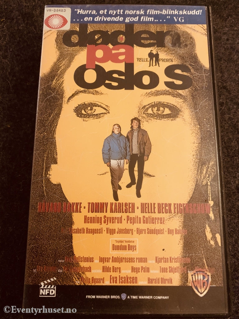 Døden På Oslo S. 1990. Vhs. Vhs