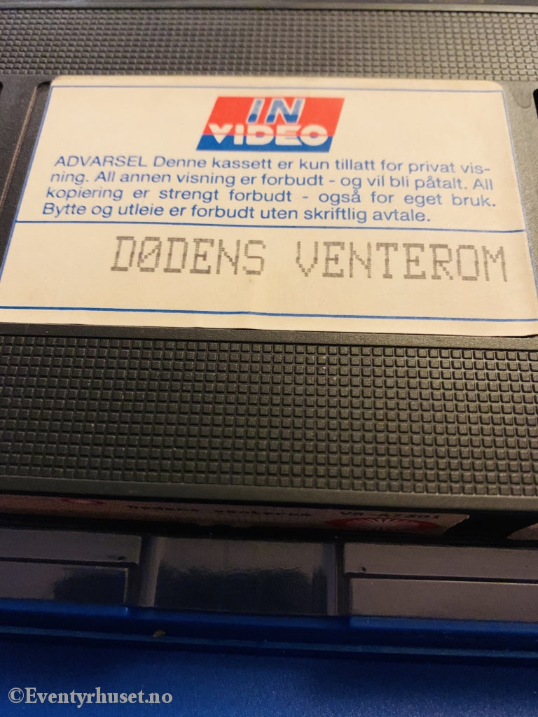 Dødens Venterom. 1985. Vhs Big Box.