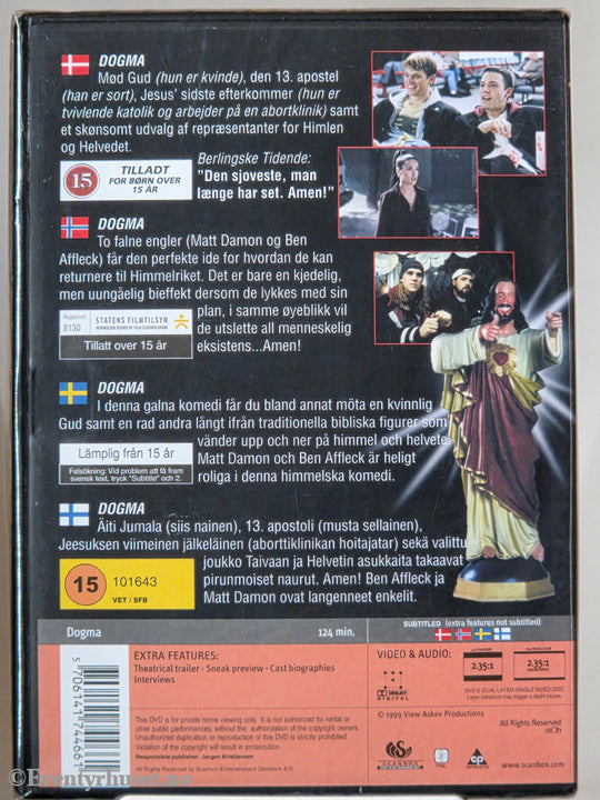 Dogma (1999). DVD. Ny i plast!