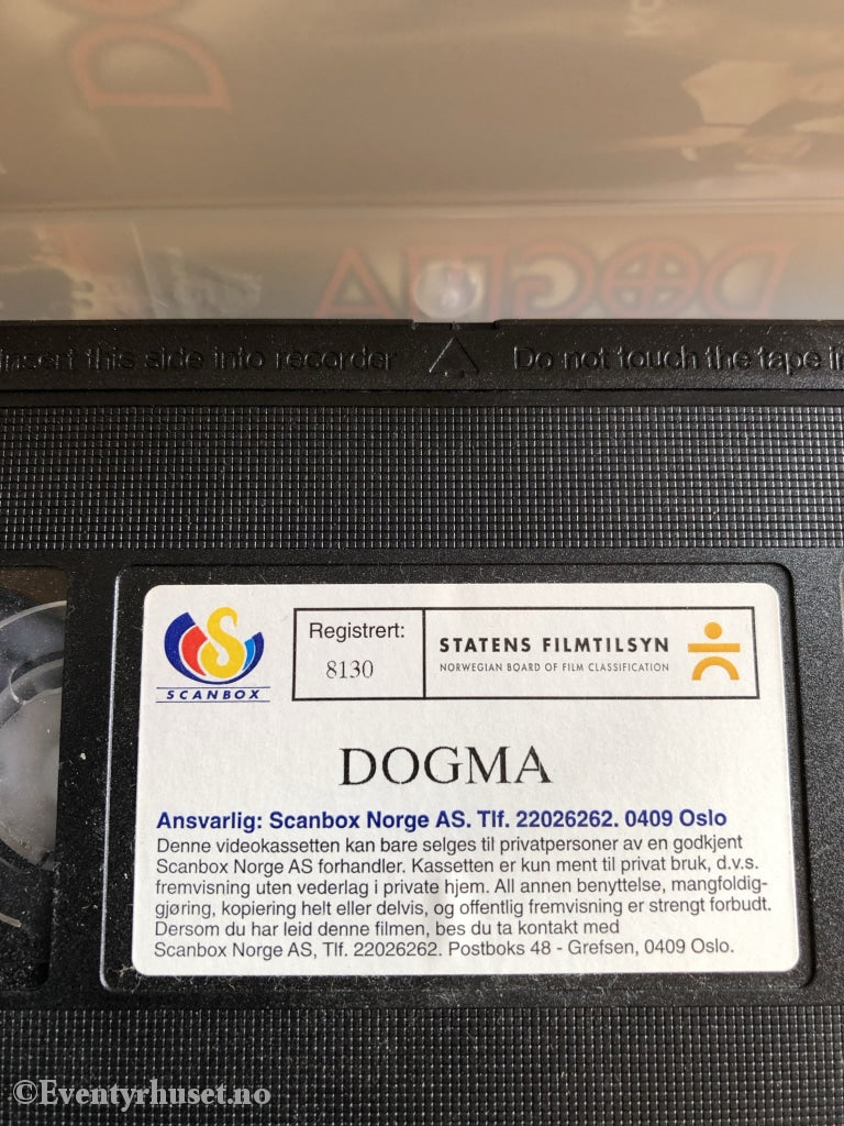 Dogma. 1999. Vhs. Vhs
