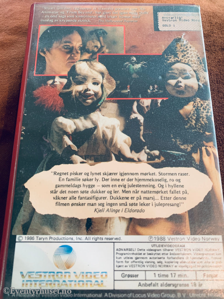 Dolls - Dukkene. 1988. VHS Big Box. VHS Big Box