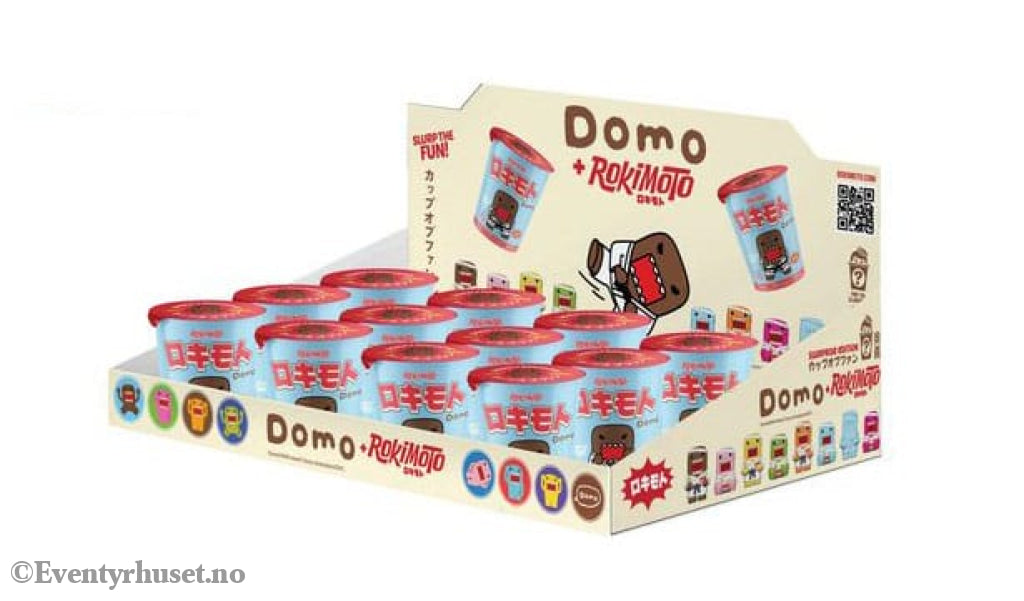 Domo + Rokimoto Blind Box Figures 5 cm Display (12) Collectibles