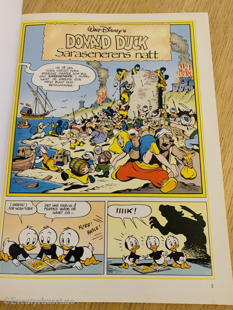 Donald Duck Album Sarasenerens Natt 1986. Tegneseriealbum